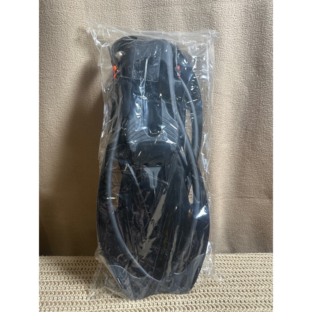 Aqua Lung Sport Snorkeling Fins Black Grey S/M 4.5-8.5 Adjustable Open Heel - Picture 5 of 5